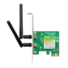 300Mbps Wireless N PCI Express Adapter, Qualcomm, 2.4GHz, 802.11b/g/n, 2 detachable antennas