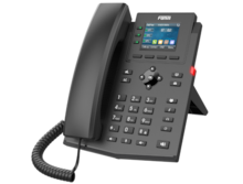 Téléphone 4 lignes SIP économique doté d'un écran couleur performant. *Sans Alimentation