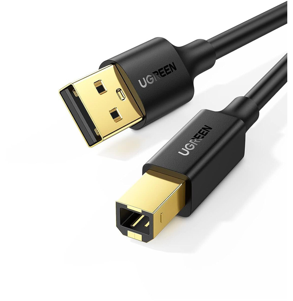 Câble Ugreen Imprimante USB 2.0 vers USB B Mâle 3M 10351