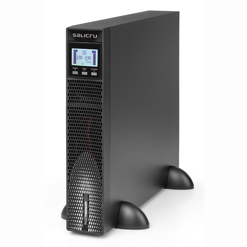 SLC-1000-TWIN RT2 Onduleur de 1000 VA On-line à Double Conversion Tour/Rack 698CA000002