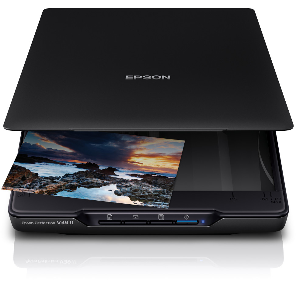 Perfection V39II Scanner a Plat de Photos et Documents Micro-AB USB 2.0 Hi-Speed A4 B11B268401