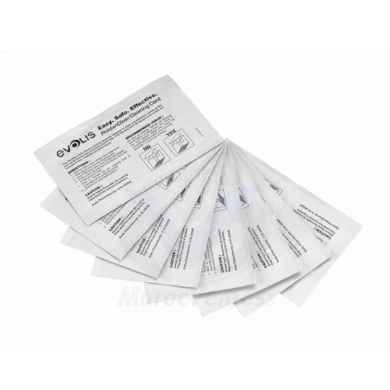 Kit de nettoyage cartes adhésives Evolis Agilia ACL012