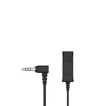 Cordon Jack 2.5mm Standard 90° Jack 2.5mm Standard