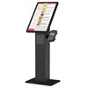 SELF POS Ecran Tactile 21 Pouces 8 Go de RAM DDR4 Disque Dur SSD 128 Go Black