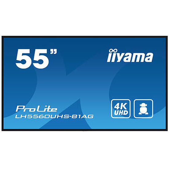 PROLITE Écran 55" (139cm) D'affichage Professionnel 4K UHD 24/7 LH5560UHS-B1AG