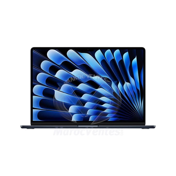 MacBook Air 15" (2024) 16Go SSD 256Go Midnight MC9G4FN/A