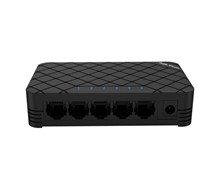 Commutateur Non Géré Gigabit à 5 ports 10/100/1000 RJ45 Boîtier en Plastique