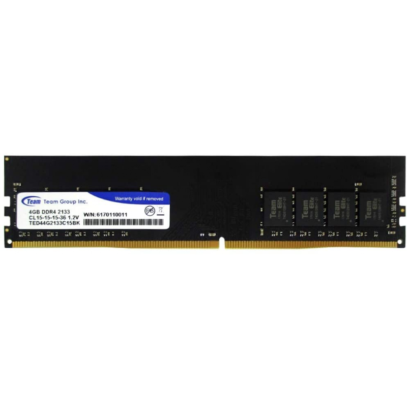 TeamGroup Elite Mémoire RAM D4 2133 C15 4 Go