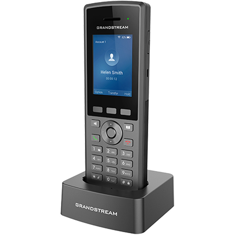 Téléphone IP sans Fil WiFi 2 Comptes SIP 2 Lignes IP67 Résistant à l'eau WP825