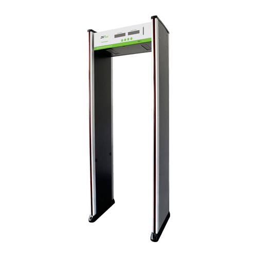 Détecteur de Métaux à Passage Direct avec 6 Zones et 100 Niveaux de Sensibilité Affichage LED Compteur pour alarme et personnes Son synchrone et alarme LED ZK-D1065S