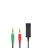 Cordon Jack 3.5mm Standard Double Pin Pour PC