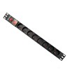 MULTIPRISE RACKABLE 8 ENTREES AVEC INTERRUPTEUR LIN-MUL8/2P+T
