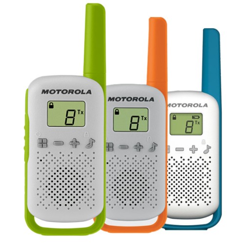 Talkies-Walkies sans Licence Motorola TLKR T42 - Rouge T42