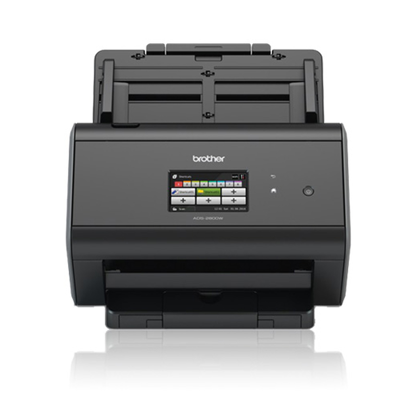 Scanner fixe à défilement recto/verso automatique (USB 2.0 / Wi-Fi / Ethernet) ADS-2800W