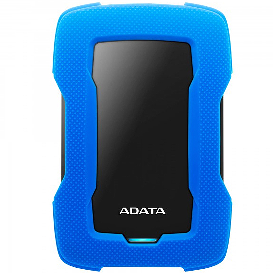 Disque Dur Externe HD330-2TB USB 3.1-Anti choc SLIM BLUE AHD330-2TU31-CBL