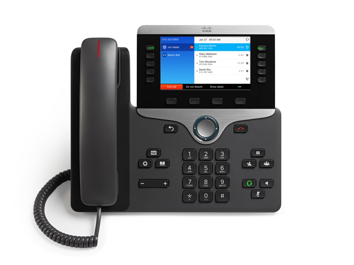 Téléphone 8841 VoIP 5 lignes PoE CP-8841-K9