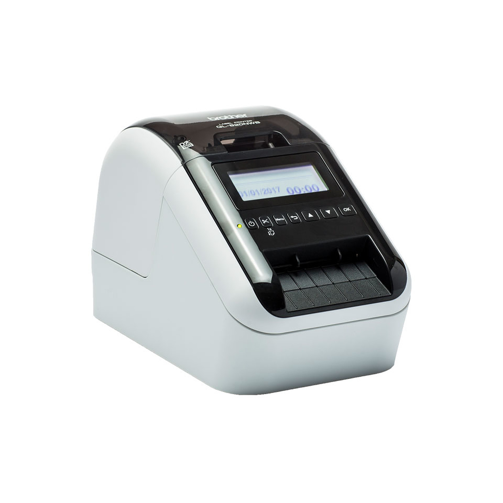 Imprimante d'étiquettes professionnelle USB Réseau Ethernet Wi-Fi et Bluetooth QL-820NWB