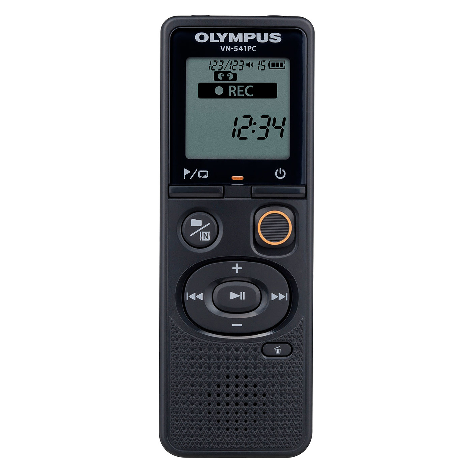Enregistreur de poche avec microphone mono et annulation de bruit USB 4 Go VN-541PC